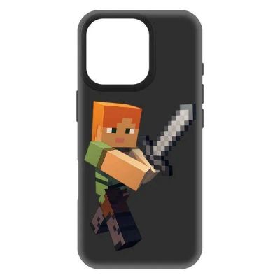 Лот: 25544402. Фото: 1. Чехол Krutoff Soft Case Minecraft... Чехлы, бамперы