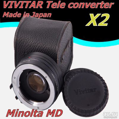 Лот: 9367286. Фото: 1. Телеконвертер Vivitar teleconverter... Конвертеры