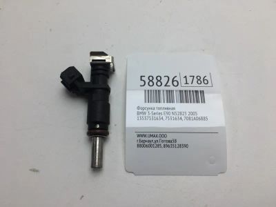 Лот: 20399606. Фото: 1. Форсунка топливная Bmw 3-Series... Топливная система