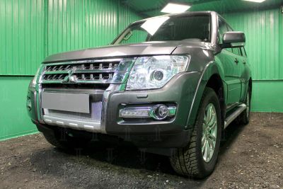 Лот: 7667861. Фото: 1. Защитная сетка радиатора Mitsubishi... Другое (оснащение, оборудование, аксессуары)