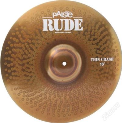 Лот: 1791102. Фото: 1. Paiste 16` Thin Crash Rude ударный... Ударные