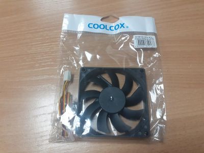 Лот: 25576669. Фото: 1. Вентилятор Coolcox кулер 80мм... Системы охлаждения
