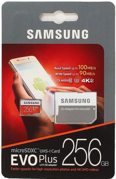Лот: 16181117. Фото: 1. Карта памяти micro SDXC 256GB... Карты памяти