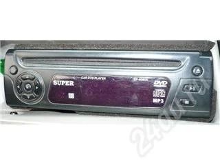 Лот: 418234. Фото: 1. автомобильный DVD MP3 Super sp-6060a. Мониторы, DVD