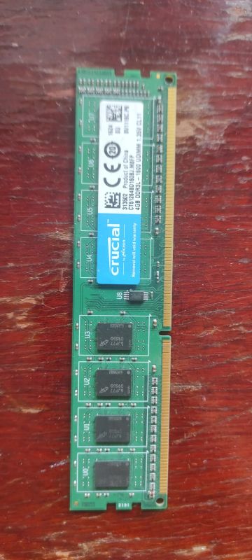 Лот: 9839500. Фото: 1. Оперативная память Crucial 4 GB... Оперативная память