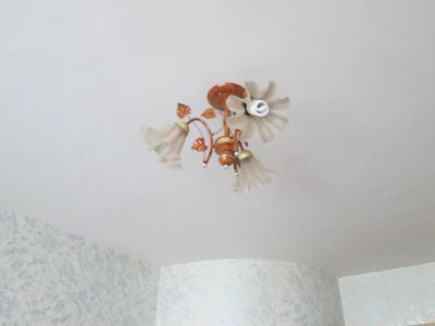 Лот: 9037795. Фото: 1. Люстра (светильник) металл + стекло. Другое освещение