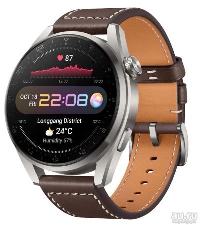 Лот: 17906440. Фото: 1. Смарт-часы Huawei Watch 3 Pro... Смарт-часы, фитнес-браслеты, аксессуары