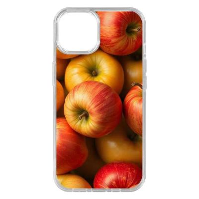 Лот: 25540412. Фото: 1. Чехол Krutoff Clear Case "Яблоки... Чехлы, бамперы