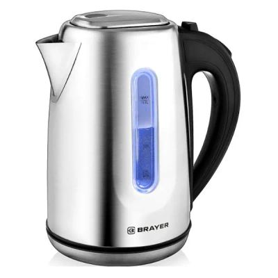 Лот: 24482127. Фото: 1. Электрический чайник Brayer BR1014. Чайники, кофемашины, кулеры