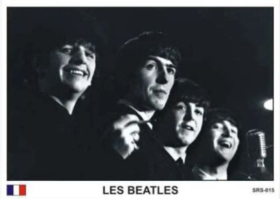 Лот: 10653997. Фото: 1. Beatles коллекционная карточка... Наклейки, фантики, вкладыши