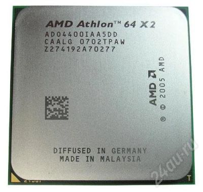 Лот: 729903. Фото: 1. AMD Athlon 64 X2 4400 (Brisbane... Процессоры
