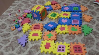 Лот: 8229126. Фото: 1. Мягкий конструктор. Конструкторы