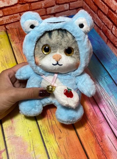 Лот: 18208873. Фото: 1. мягкая игрушка котёнок в костюме... Мягкие
