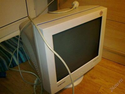 Лот: 1224561. Фото: 1. Монитор 17" Samsung 753DF, рабочий. ЭЛТ-мониторы