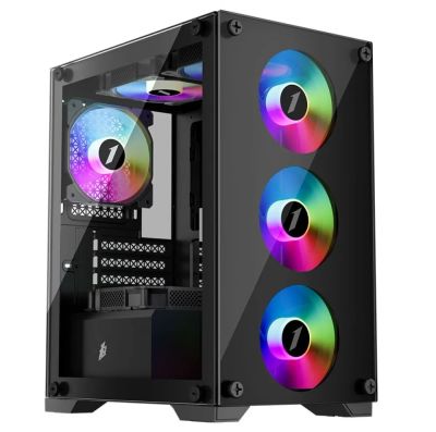 Лот: 24946572. Фото: 1. Корпус mATX Б_БП 1STPLAYER FIREBASE... Корпуса, блоки питания