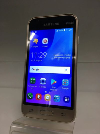Лот: 15614416. Фото: 1. Смартфон Samsung Galaxy J1 Mini... Смартфоны