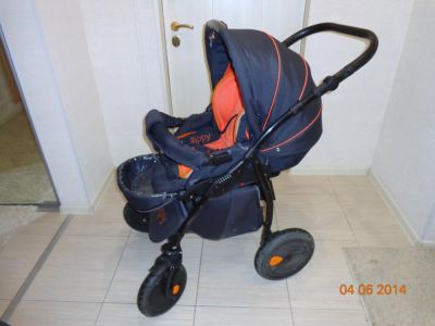 Лот: 4165987. Фото: 1. Коляска Tutis Zippy 2 в 1 ДеШеВо... Коляски