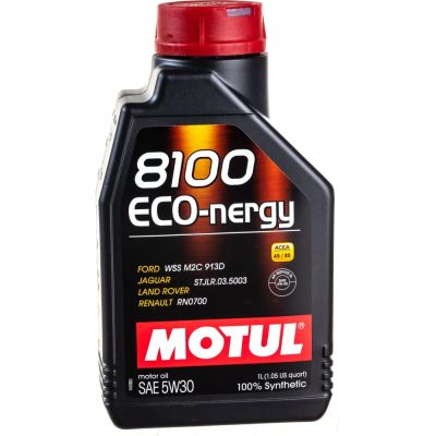 Лот: 20067555. Фото: 1. MOTUL 8100 Eco-nergy 5W30 SL... Масла, жидкости