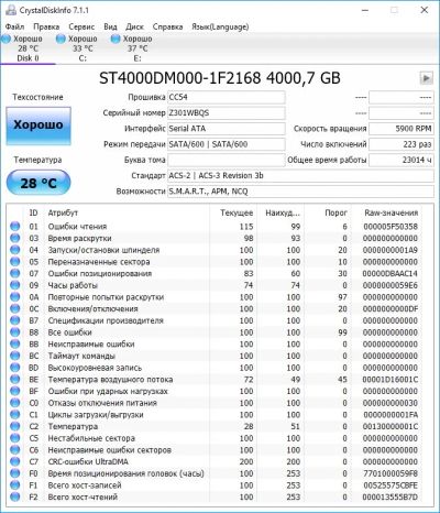 Лот: 10129284. Фото: 1. Жесткий диск Seagate ST4000DM000... Жёсткие диски (HDD)