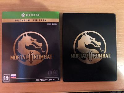 Лот: 16929821. Фото: 1. Mortal Kombat 11 Xbox One Steelbook. Игры для консолей