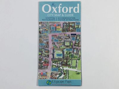 Лот: 23281126. Фото: 1. Oxford City Map and Guide (Карта... Карты и путеводители