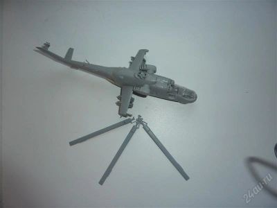 Лот: 1279870. Фото: 1. Модель вертолета (аварийный). Авиамоделизм