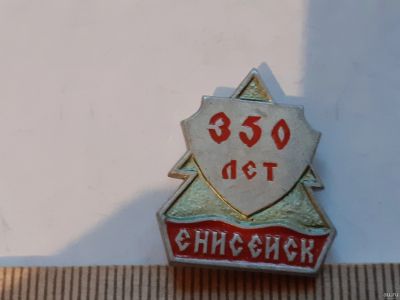 Лот: 18231061. Фото: 1. ( №11253) значки Енисейск 350... Сувенирные