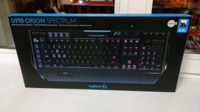 Лот: 12528021. Фото: 1. logitech g910 orion spectrum. Клавиатуры и мыши