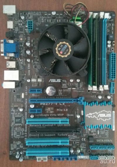 Лот: 14280912. Фото: 1. Материнская плата Asus LGA 1155... Материнские платы