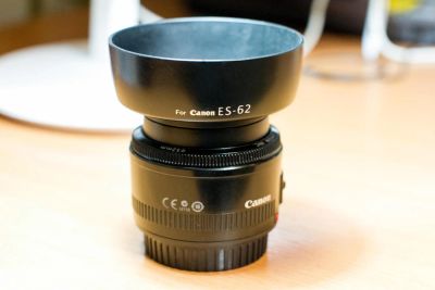 Лот: 7014835. Фото: 1. Объектив Canon EF 50mm f/1.8 II. Объективы