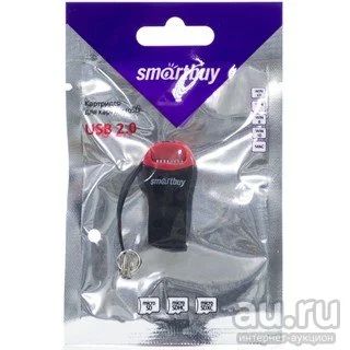 Лот: 14903247. Фото: 1. Картридер SmartBuy SBR-711 (microSDHC... USB хабы
