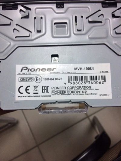 Лот: 9850200. Фото: 1. Магнитола Pioneer ( повторно ). Автомагнитолы