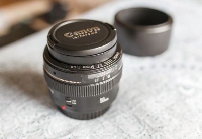 Лот: 7672656. Фото: 1. Объектив Canon EF 50mm f/1.4 USM. Объективы