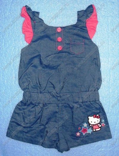 Лот: 9844296. Фото: 1. комбинезон летний Hello kitty. Костюмы, пиджаки, комбинезоны