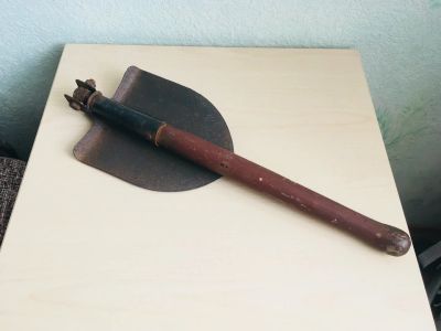 Лот: 12598325. Фото: 1. Лопата саперная. Ручные орудия труда