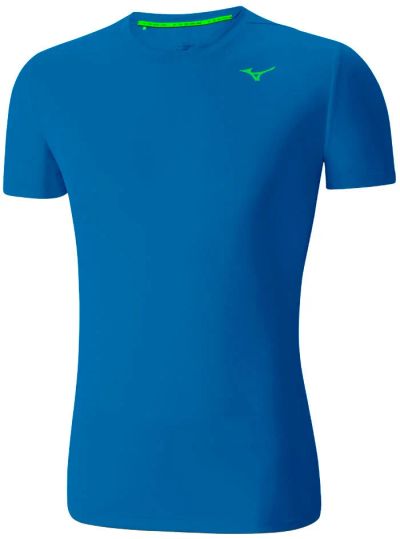 Лот: 10535816. Фото: 1. Футболка Mizuno Core Tee (Blue... Топы, майки