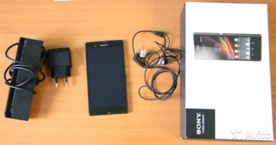 Лот: 7506302. Фото: 1. SONY Xperia Z C6603 Black (не... Смартфоны