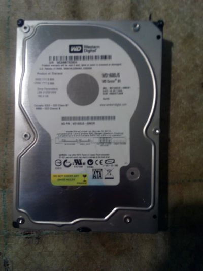 Лот: 7845168. Фото: 1. Western Digital WD1600JS. Жёсткие диски (HDD)