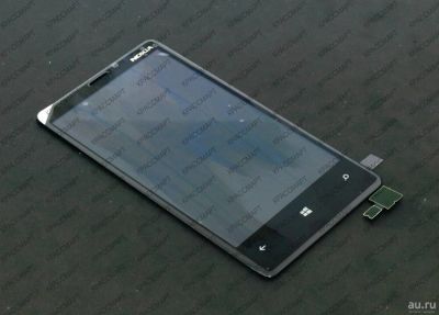 Лот: 10557907. Фото: 1. Тачскрин Nokia Lumia 920 (RM-820... Дисплеи, дисплейные модули, тачскрины