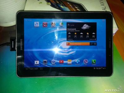 Лот: 4493834. Фото: 1. Samsung Galaxy tab 7.7 p6800(оригинал... Планшеты