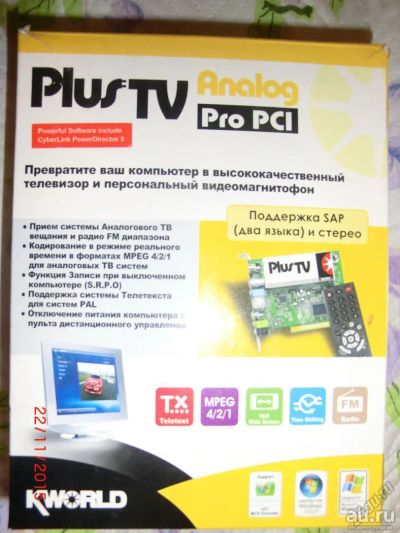 Лот: 13855800. Фото: 1. ТВ Тюнер, просмотр ТВ \ захват... ТВ-тюнеры и карты захвата