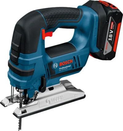 Лот: 12107970. Фото: 1. Лобзик аккумуляторный BOSCH GST... Электроинструмент