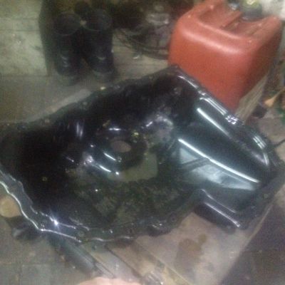 Лот: 6968650. Фото: 1. Поддон VW Audi ДВС CJKB. Двигатель и элементы двигателя