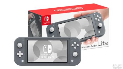 Лот: 15269374. Фото: 1. Nintendo Switch Light Серая Новая... Консоли