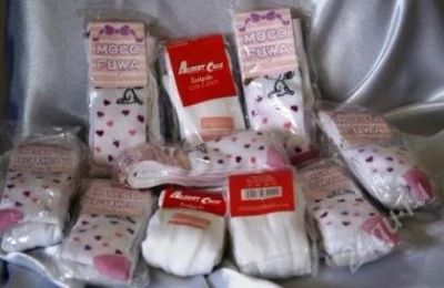 Лот: 1812238. Фото: 1. Колготки белые новые детские трикотажные. Носки, колготки