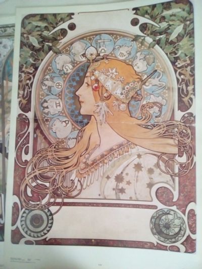 Лот: 11726100. Фото: 1. Плакаты А.Мухи. Изобразительное искусство