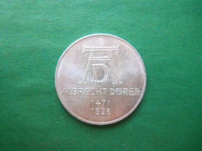 Лот: 24341739. Фото: 1. Германия 5 марок 1971 г. D, 500... Германия и Австрия