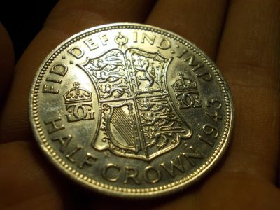 Лот: 16849881. Фото: 1. Штемпельные Пол Кроны 1943 года... Россия до 1917 года