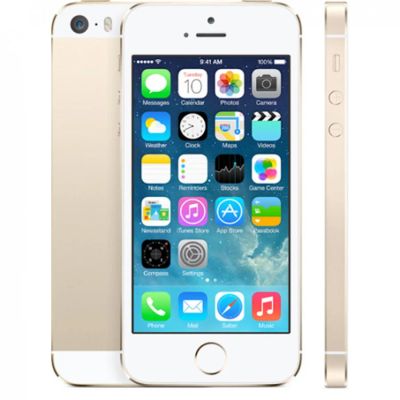 Лот: 3237887. Фото: 1. apple iphone 5s 16 gb gold (золотой... Смартфоны