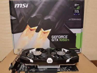 Лот: 11565277. Фото: 1. Видеокарта GTX 1050 ti .Msi geforce... Видеокарты